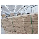 Pallet Of Unfinished Oak Hardwood Flooring 756 Sqft