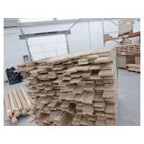 Pallet Of Unfinished Oak Hardwood Flooring 756 Sqft