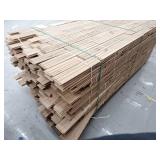 Pallet Of Unfinished Oak Hardwood Flooring 756 Sqft