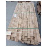 Pallet Of Unfinished Oak Hardwood Flooring 756 Sqft