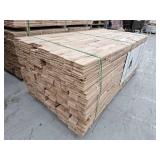 Pallet Of Unfinished Oak Hardwood Flooring 756 Sqft
