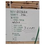 Pallet Of Unfinished Oak Hardwood Flooring 756 Sqft