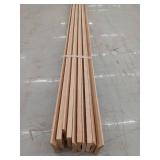 10 Pieces Oak Base, 8ft L x 2.75 H, 80 Linear Feet
