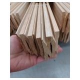 10 Pieces Oak Base, 8ft L x 2.75 H, 80 Linear Feet