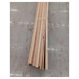 10 Pieces Oak Casing, 7ft L x 2 1/4 H, 70 Linear Feet
