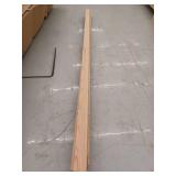10 Pieces Oak Casing, 7ft L x 2 1/4 H, 70 Linear Feet