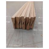 10 Pieces Oak Casing, 7ft L x 2 5/16 H, 70 Linear Feet