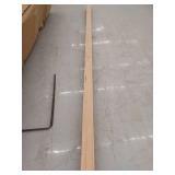 10 Pieces Oak Casing, 7ft L x 2 1/4 H, 70 Linear Feet
