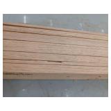 10 Pieces Oak Casing, 7ft L x 2 1/4 H, 70 Linear Feet