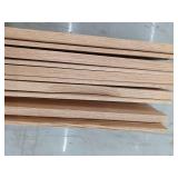 10 Pieces Oak Casing, 7ft L x 2 1/4 H, 70 Linear Feet