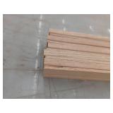 10 Pieces Oak Casing, 7ft L x 2 5/16 H, 70 Linear Feet