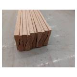 10 Pieces Oak Casing, 7ft L x 2 5/16 H, 70 Linear Feet