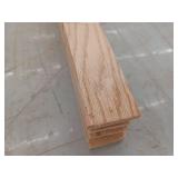 10 Pieces Oak Casing, 7ft L x 2 5/8 H, 70 Linear Feet