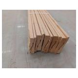 10 Pieces Oak Casing, 7ft L x 2 5/8 H, 70 Linear Feet