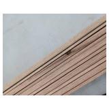 10 Pieces Oak Casing, 7ft L x 2 5/8 H, 70 Linear Feet