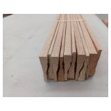 10 Pieces Oak Casing, 7ft L x 2 5/8 H, 70 Linear Feet