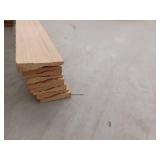 10 Pieces Oak Casing, 7ft L x 2 5/8 H, 70 Linear Feet