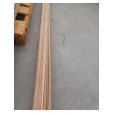 10 Pieces Oak Casing, 7ft L x 2 5/8 H, 70 Linear Feet