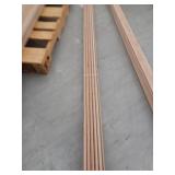 10 Pieces Oak Base, 8ft L x 2 13/16 H, 80 Linear Feet