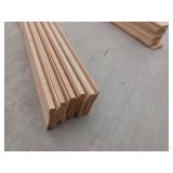 10 Pieces Oak Base, 8ft L x 2 13/16 H, 80 Linear Feet