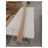 10 Pieces Oak Base, 8ft L x 2 3/4 H, 80 Linear Feet