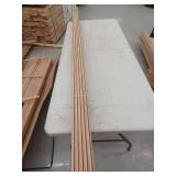 10 Pieces Oak Base, 8ft L x 3 1/16 H, 80 Linear Feet