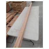 10 Pieces Oak Base, 8ft L x 3 1/8 H, 80 Linear Feet