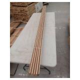 10 Pieces Oak Base, 8ft L x 3 3/8 H, 80 Linear Feet