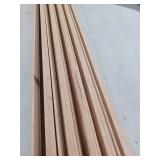 10 Pieces Oak Base, 8ft L x 3 3/8 H, 80 Linear Feet