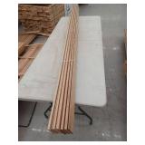 10 Pieces Oak Base, 8ft L x 3 1/4 H, 80 Linear Feet