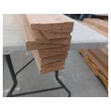 10 Pieces Oak Base, 8ft L x 2 1/4 H, 80 Linear Feet