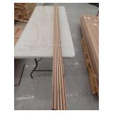 10 Pieces Oak Base, 8ft L x 2 13/16 H, 80 Linear Feet