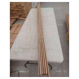 10 Pieces Oak Base, 8ft L x 2 3/4 H, 80 Linear Feet