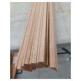 10 Pieces Oak Casing, 7ft L x 2 1/4  H, 70 Linear Feet