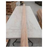 10 Pieces Oak Casing, 7ft L x 2 1/4  H, 70 Linear Feet