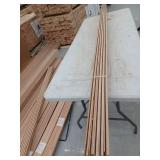 10 Pieces Oak Base, 8ft L x 2 7/8 H, 80 Linear Feet