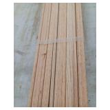 10 Pieces Oak Casing, 7ft L x 2 1/4 H, 70 Linear Feet