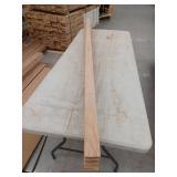 10 Pieces Oak Casing, 7ft L x 2 1/4 H, 70 Linear Feet