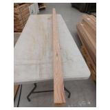 10 Pieces Oak Casing, 7ft L x 2 5/16 H, 70 Linear Feet