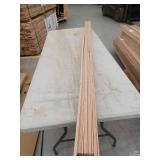 10 Pieces Oak Casing, 7ft L x 2 5/16 H, 70 Linear Feet