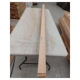 9 Pieces Oak Casing, 7ft L x 2 1/4 H, 70 Linear Feet
