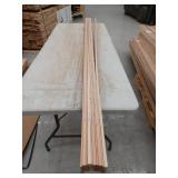 10 Pieces Oak Casing, 7ft L x 2 1/4 H, 70 Linear Feet