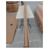 10 Pieces Oak Base, 12ft L x 2 3/4 H, 120 Linear Feet