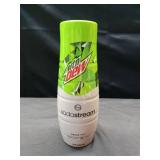 SodaStream Mountain Dew Drink Mix - 14.9 fl oz: Citrus Liquid Concentrate, Kosher, Soda Streamer Flavor
