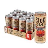 Stok Cold Brew Energy Mocha Cream, 12 pack
