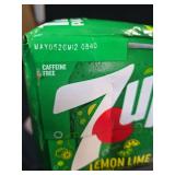 7UP NATURALLY FLAVORED SODA, 12-12OZ CANS