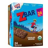 Clif Kid Zbar Chocolate Brownie Snack Bars - 24ct/30.48oz