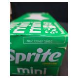 Sprite Lemon Lime Mini Soda Pop Soft Drink  7.5 fl oz  10 Pack Cans