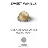Nespresso Capsules Vertuo, Sweet Vanilla, Medium Roast Coffee, 10 Count Coffee Pods, Brews 7.8oz
