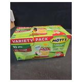 Mott s No Sugar Added Applesauce Variety Pack  3.2 oz  20 Count Clear Pouches (BB JAN 22, 2026)
